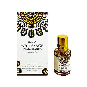 Óleo  Perfumado Indiano  Goloka - White Sage 10ml