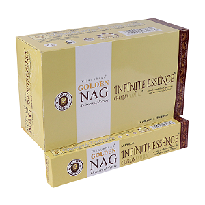 Incenso Indiano Golden Nag Vijayshree - Box Com 12 - Infinite Essence