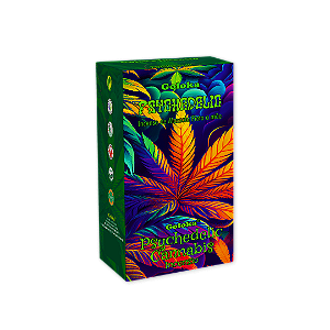 Incenso Massala Goloka Psychedelic - Cannabis - Caixa Box Fechada - 12 Unidades