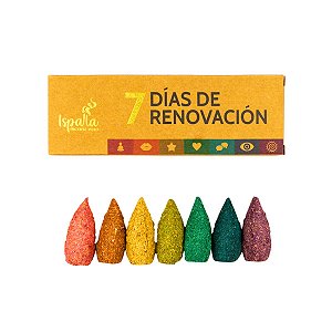INCENSO NATURAL PERUANO ISPALLA - 7 DIAS RENOVAÇÃO - 100% NATURAL
