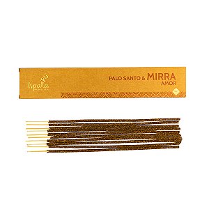 INCENSO PERUANO ISPALLA 10 VARETAS - AROMA PALO SANTO & MIRRA
