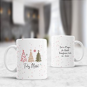 Caneca Personalizada de Natal - Mod 001
