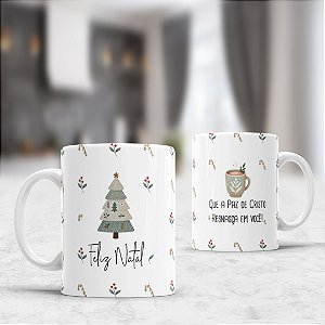 Caneca Personalizada de Natal - Mod 002