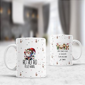 Caneca Personalizada de Natal - Mod 006