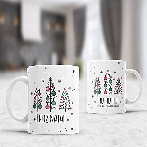 Caneca Personalizada de Natal - Mod 008