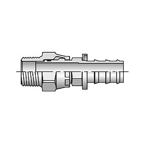 Encaixe de Mangueira Hidráulica Acoplável Parker 31382-8-8