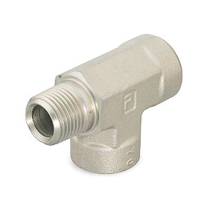 Macho Run Tee de Porta NPTF Parker 1 MRO-SS