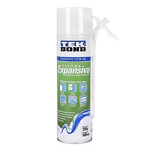 Espuma Expansiva de PU 500ml/320g Tekbond