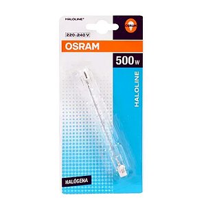 Lâmpada Halogena Palito 500w 220v Osram 64706