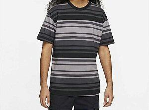 Camiseta Nike SB Striped Tee Black