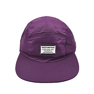 Boné Grizzly 5 Panel Camper Hat Purple