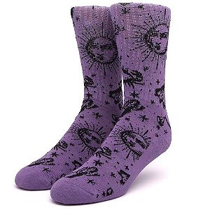 Meias HUF Zodiac Socks Purple