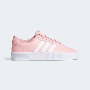 Tênis Adidas Court Bold Wmns Pink White