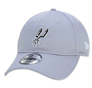 Boné New Era 9twenty NBA San Antonio Spurs Dad Hat Strapback Grey