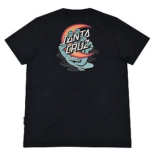 Camiseta Santa Cruz Screaming Delta Moon Black