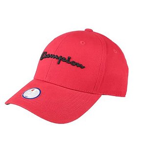 Boné Champion Classic Twill Hat Patch Strapback - Red Scarlett