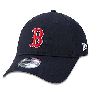 Boné New Era 9TWENTY MLB Boston Red Sox Aba Curva Navy