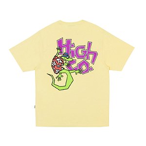 Camiseta HIGH Tee Lizard Yellow