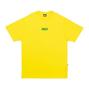 Camiseta HIGH Tee Logo Yellow Green