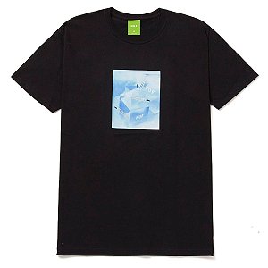 Camiseta HUF Clouded S/S Tee Black