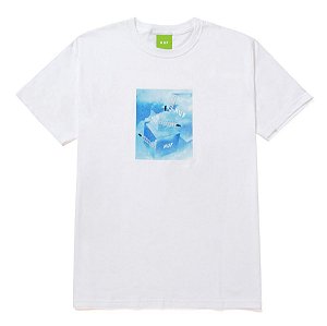 Camiseta HUF Clouded S/S Tee White