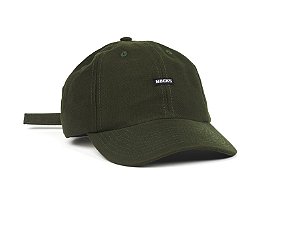 Boné Hocks Lettering Dad Hat Strapback Green