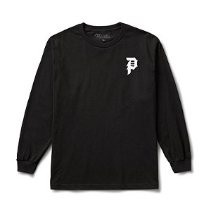 Camiseta Primitive Dirty P Core Long Sleeve Tee Black