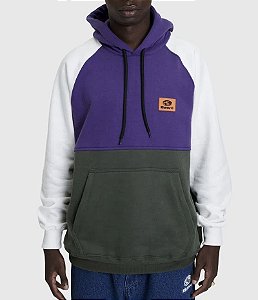 Moletom Raglan Baw World Hoodie Purple