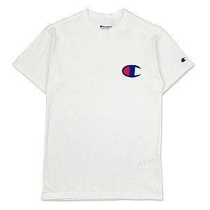 Camiseta Champion Logo C Off White