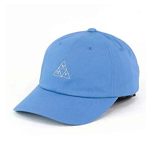 Boné HUF Essentials Triple Triangle Curved Visor Dad Hat Blue