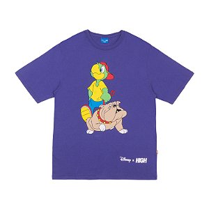 Camiseta HIGH Tee Dog Walk Purple