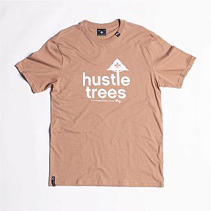Camiseta LRG Hustle Trees Caqui