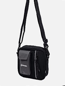 Shoulder Bag Approve Vibrant Lines Black