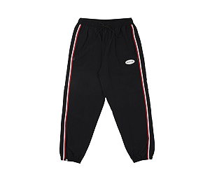 Calça Disturb Mixing Nylon Pants Black