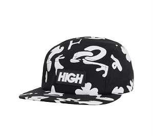 Boné High 5 Panel - Black