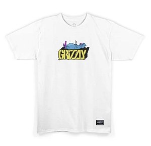 Camiseta Grizzly Couch Potato White