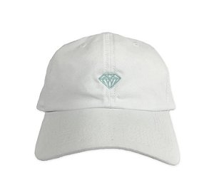 Boné Diamond Dad Hat Mini Brilliant White