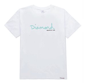 Camiseta Diamond OG Script White