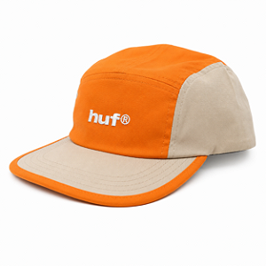 Boné HUF 5 Panel Volley Orange Sand