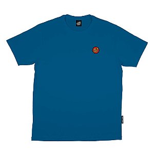Camiseta Santa Cruz Classic Dot Chest Blue
