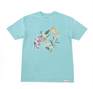 Camiseta Diamond Canary Flowers Blue