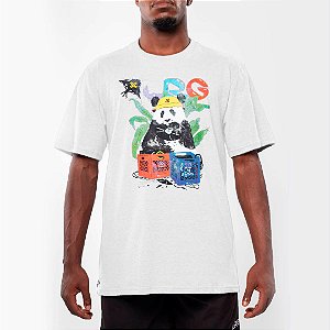 Camiseta LRG Panda Create Dig White