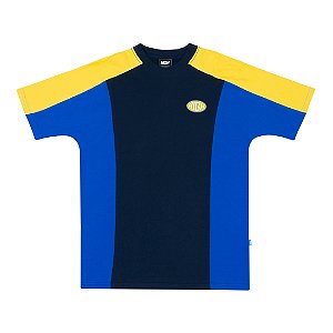 Camiseta High Company Raglan Tee Tricolore Black - So High Urban Shop