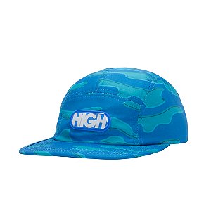 Boné High Strapback Five Panel Rosa