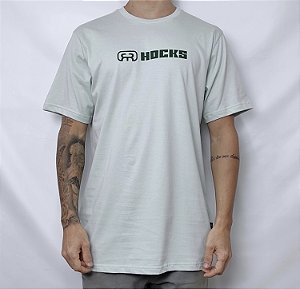 Camiseta Hocks Promo Logo Verde Claro