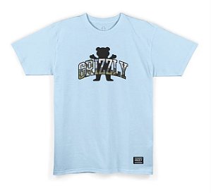 Camiseta Grizzly Landscape Blue
