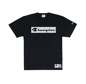 Camiseta Champion Box Script Black