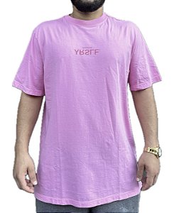 Camiseta Approve Bold YRSLF Inverse Collors Rosa