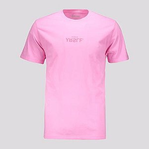 Camiseta Approve Bold YRSLF Inverse Collors Rosa