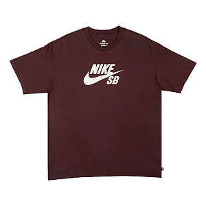 Camiseta Nike SB Logo Bordo